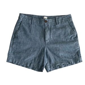 GAP Women’s Cotton 5” Short Blue 4